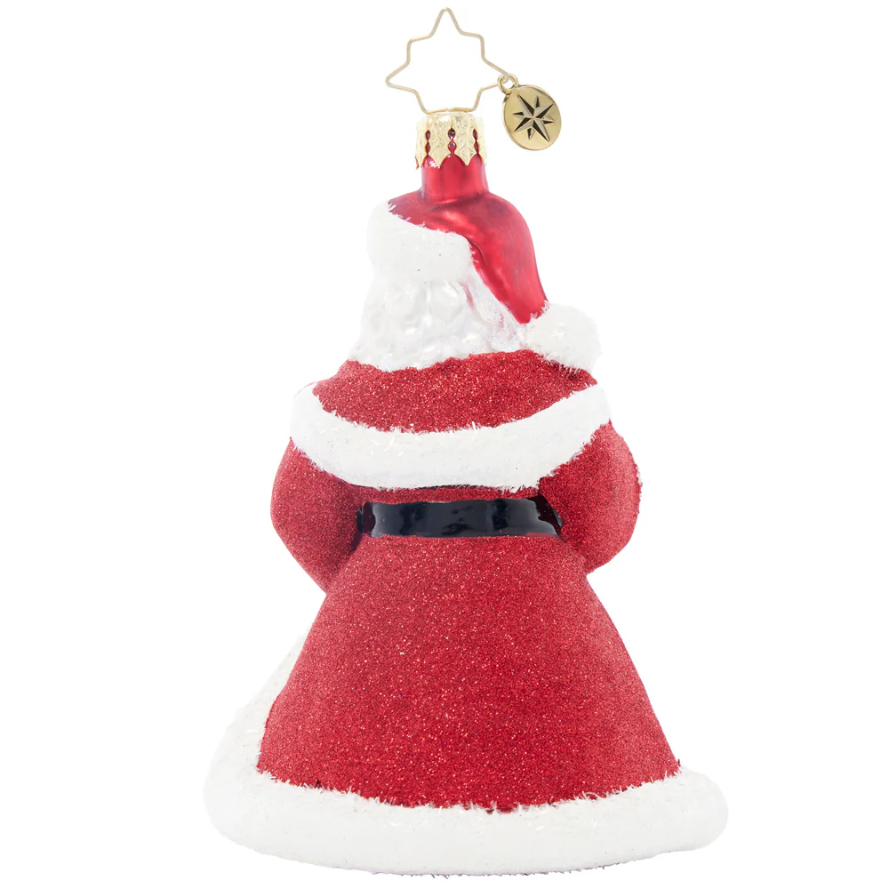 Christopher Radko Santa's Flurry of Joy Ornament