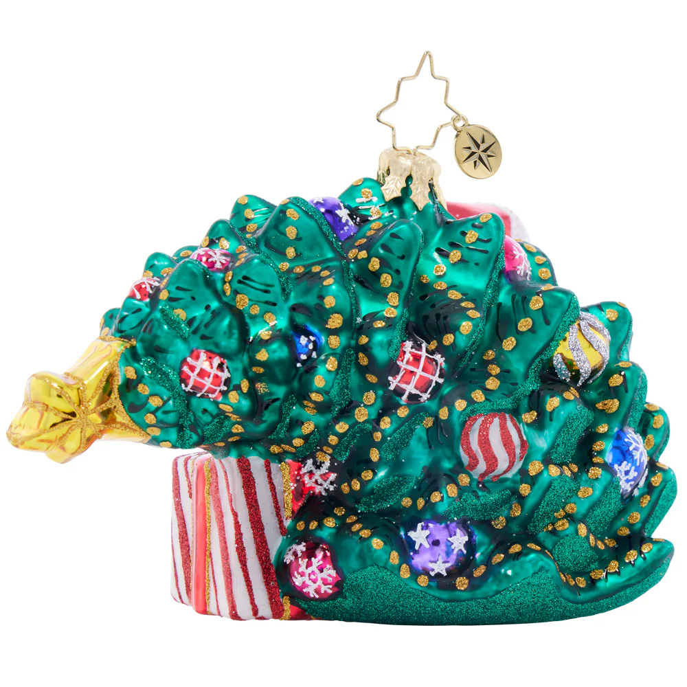 Christopher Radko Festive Feline Fiasco Ornament