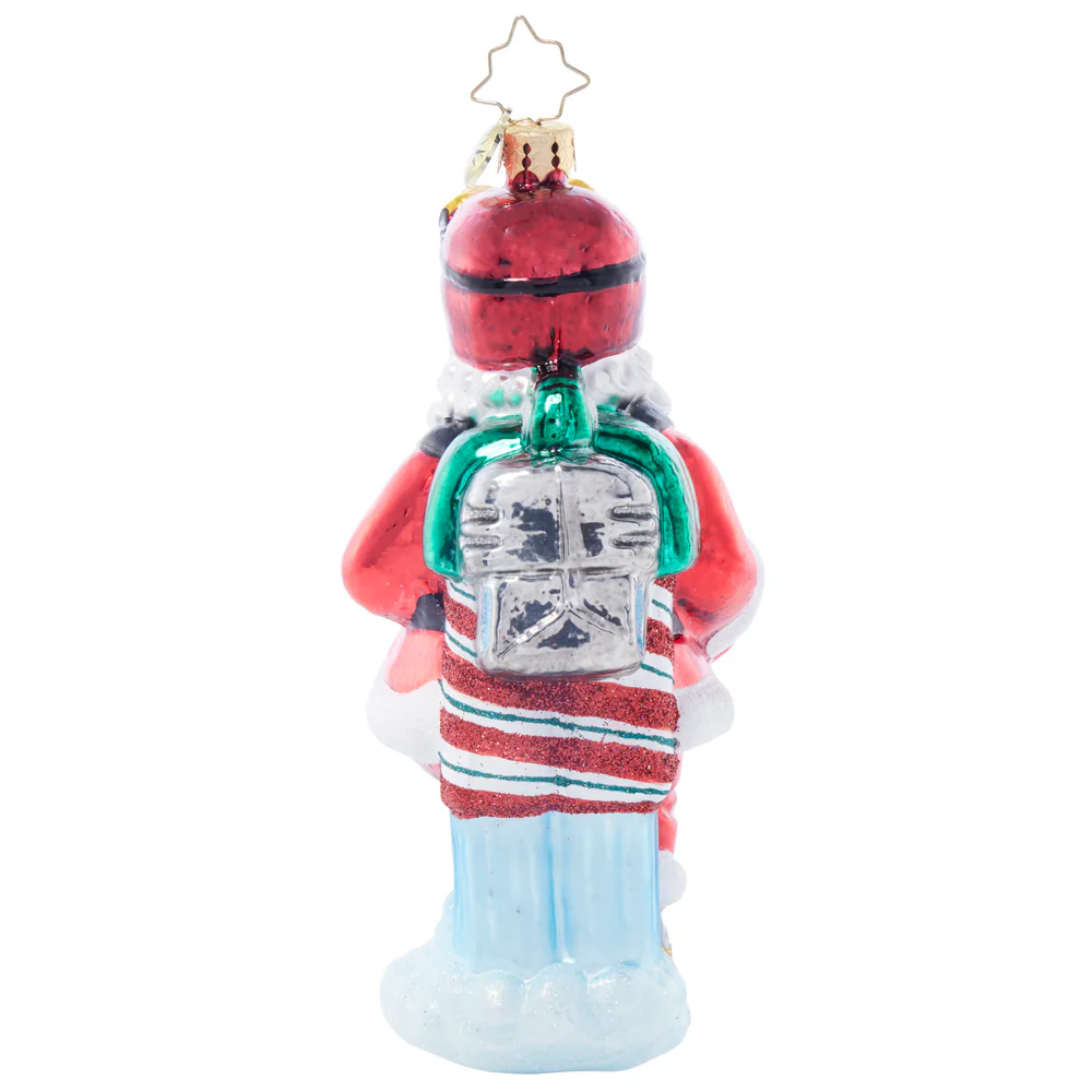 Christopher Radko Santa's Hydro Holiday Ornament