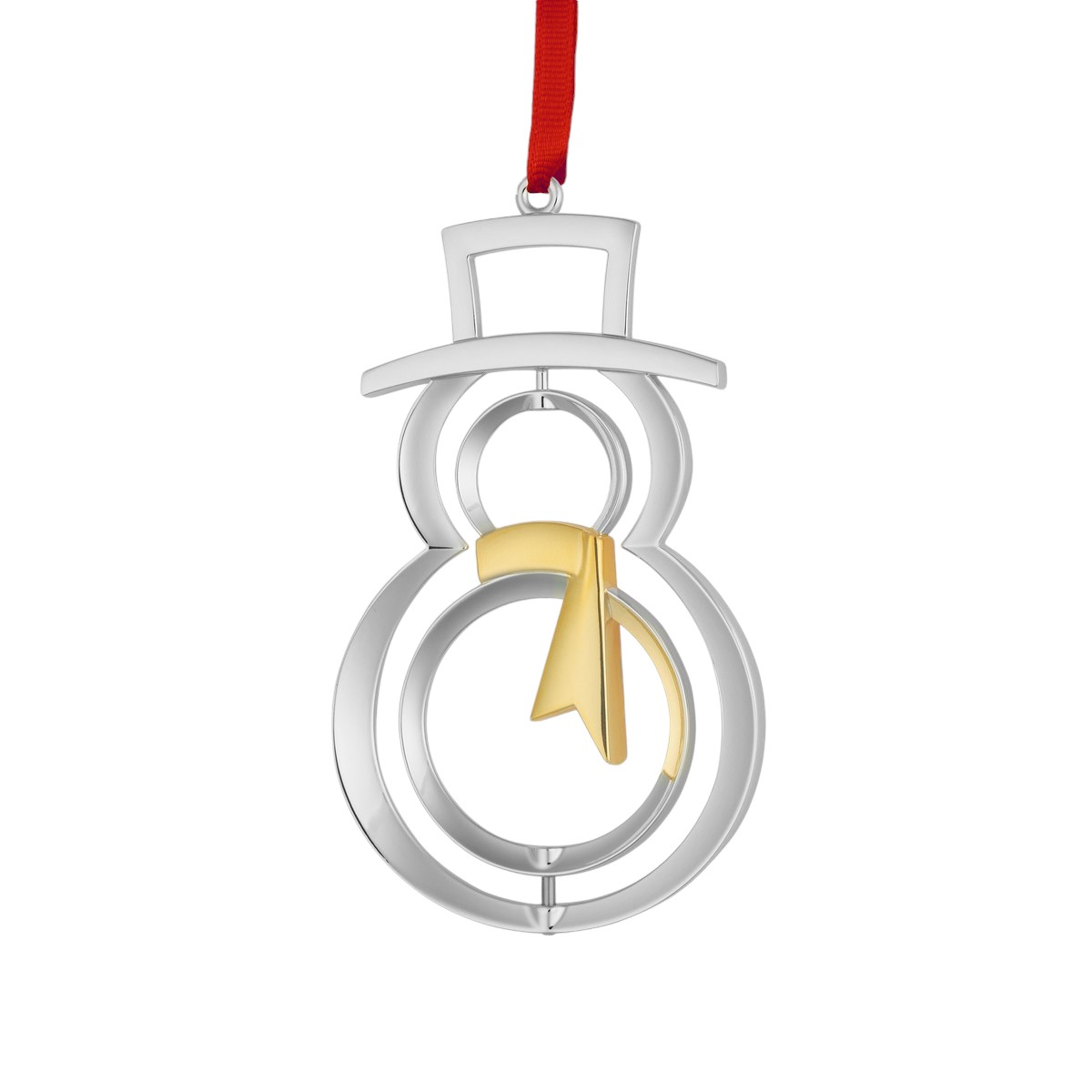 Nambe 2024 Annual Ornament, Snowman