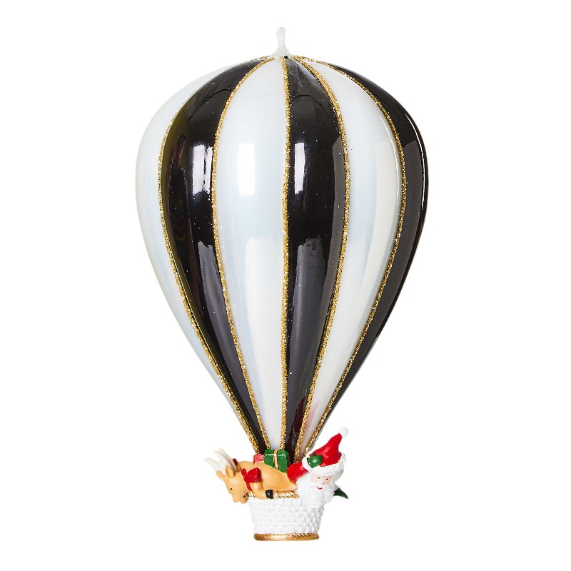 MacKenzie-Childs Hot Air Balloon Glass Ornament