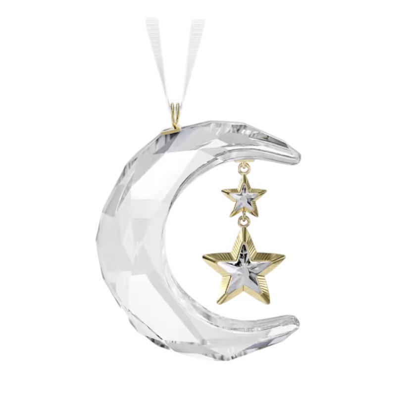 Swarovski Holiday Magic Moon Ornament