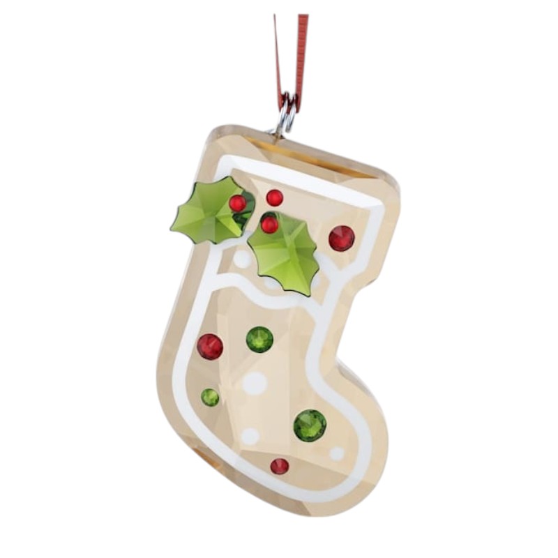 Swarovski Holiday Cheers Gingerbread Stocking Ornament