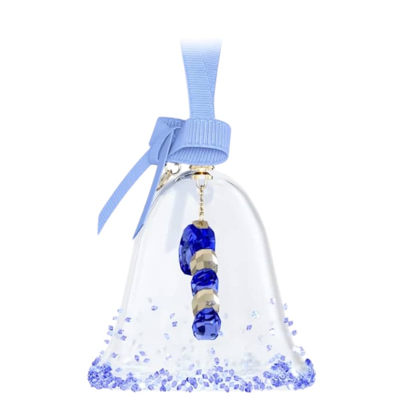 Swarovski Holiday Cheers Dulcis Bell Ornament, Blue