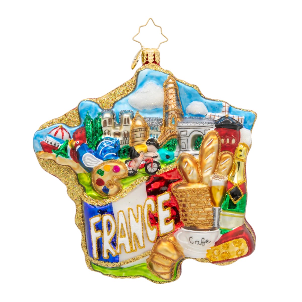 Christopher Radko Vive La France Ornament