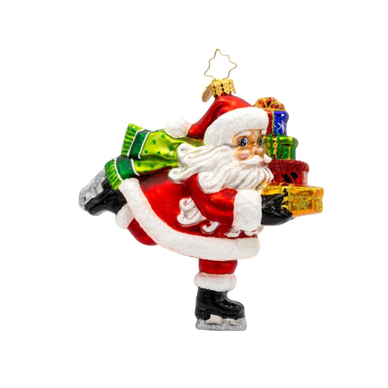 Christopher Radko Dashing Through The Ice Ornament