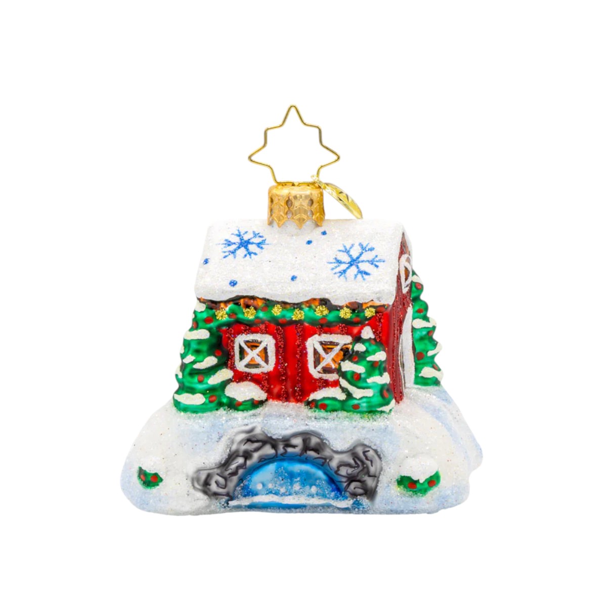 Christopher Radko A New England Crossing Gem Ornament