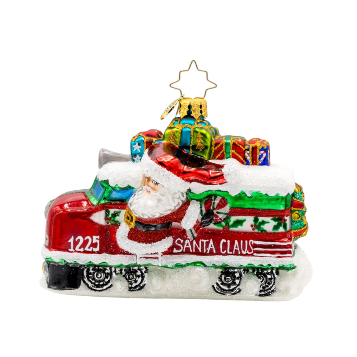 Christopher Radko Claus The Conductor Ornament