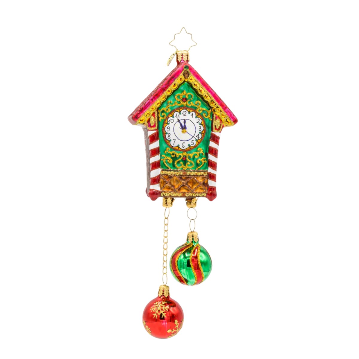 Christopher Radko Jolly Timekeeper Ornament