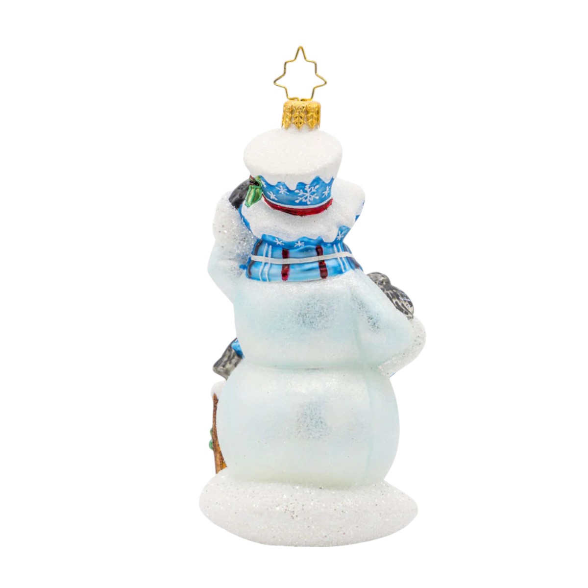 Christopher Radko Snowy Perch Pals Ornament