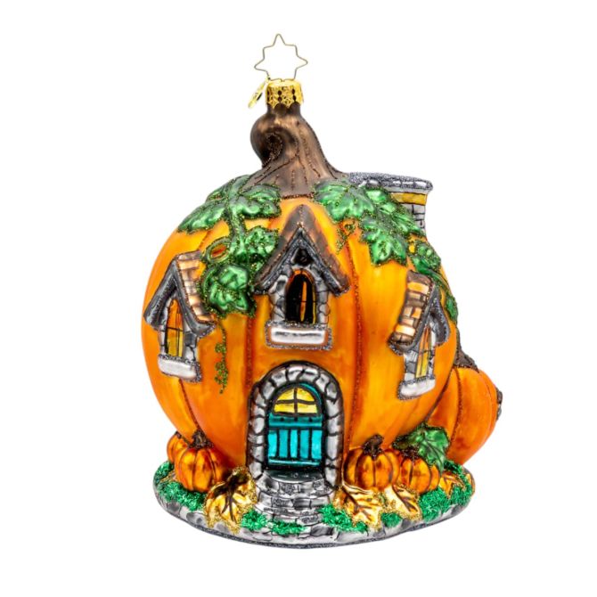 Christopher Radko Pumpkin Patch Abode Ornament