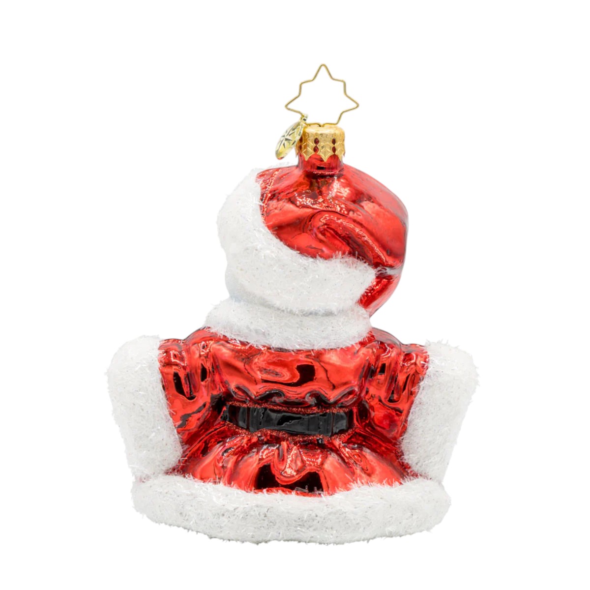 Christopher Radko Santa's Snowy Stand-In Ornament