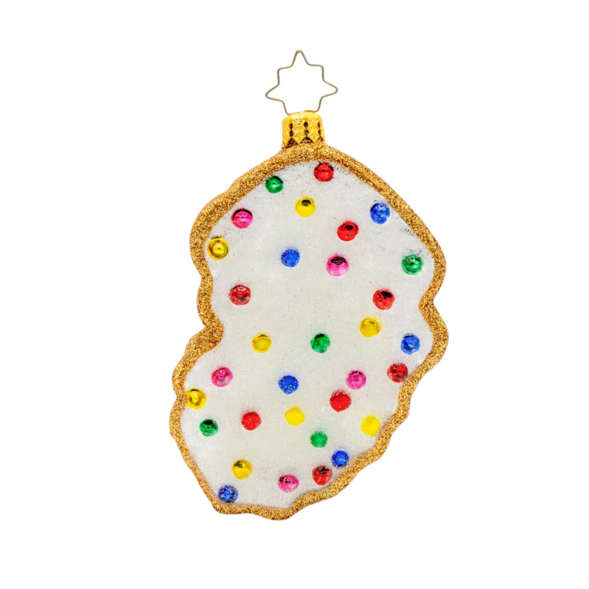 Christopher Radko Jolly Gingerbread Santa Ornament