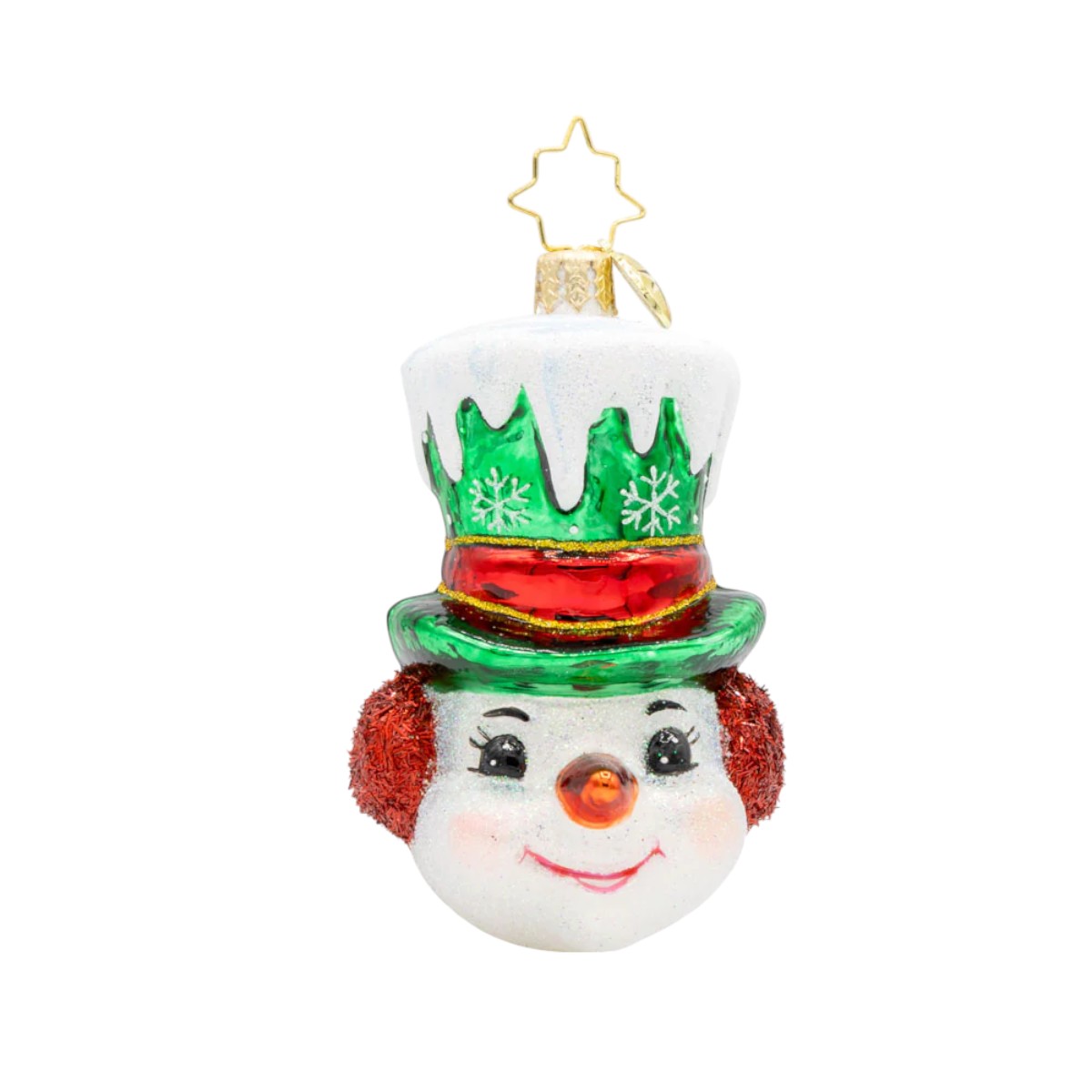 Christopher Radko Top Hat Tidings Gem Ornament