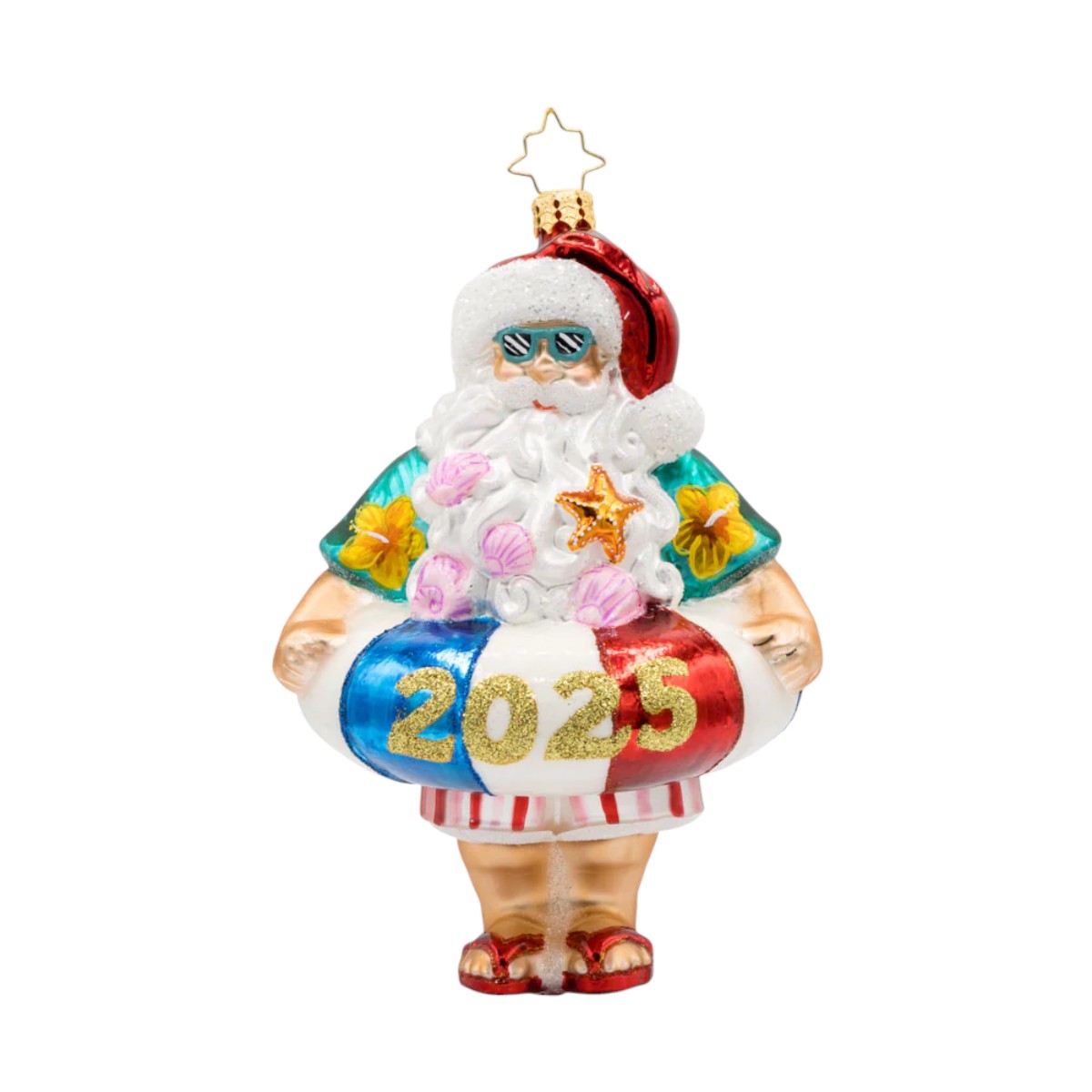 Christopher Radko Sun-Kissed Klaus Ornament