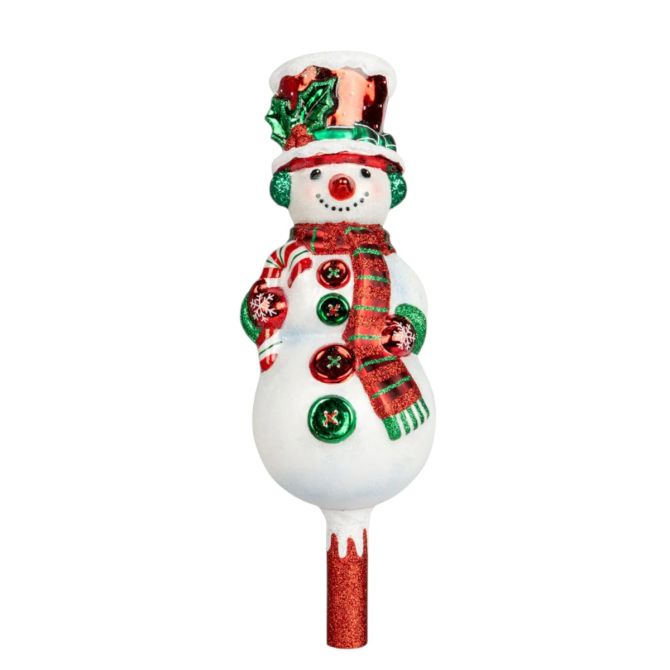 Christopher Radko Frosty Finial Topper
