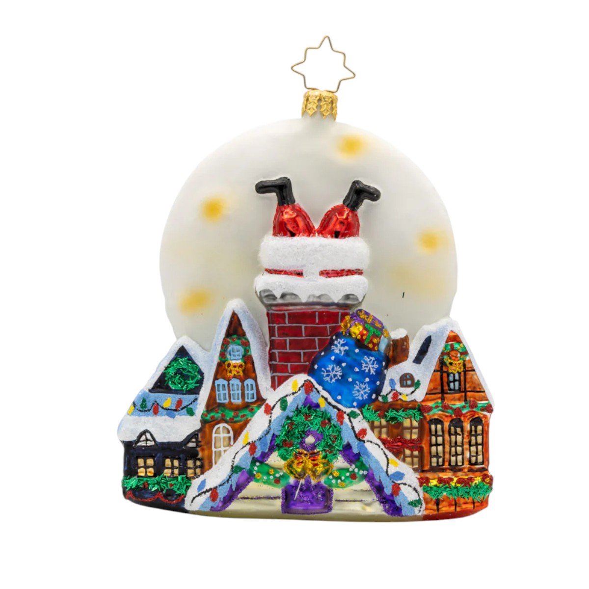 Christopher Radko Santa's Moonlight Mischief Ornament
