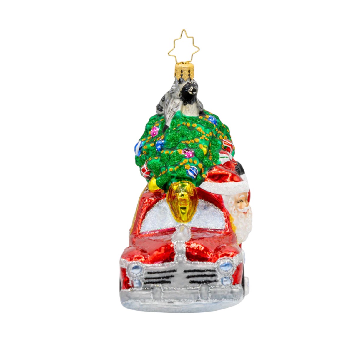 Christopher Radko Santa's Woodland Adventure Ornament