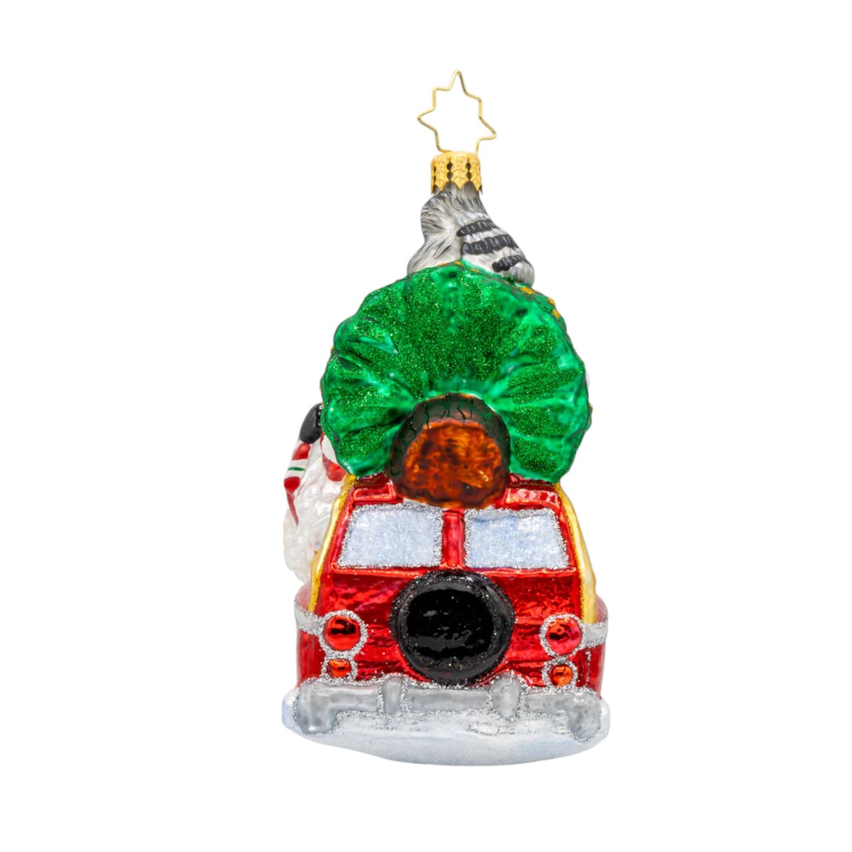 Christopher Radko Santa's Woodland Adventure Ornament