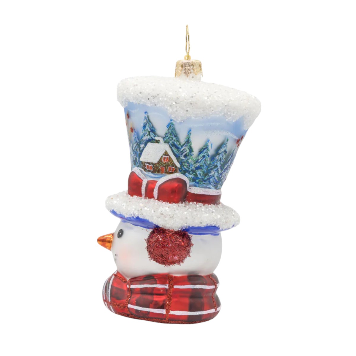 Christopher Radko Snowy And The Cardinals Ornament