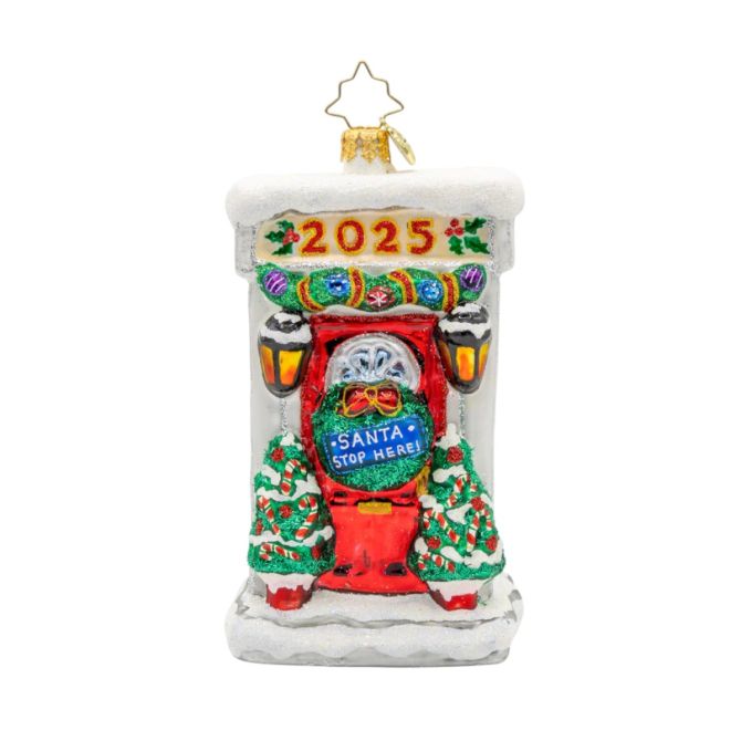 Christopher Radko Doorway To Christmas Ornament
