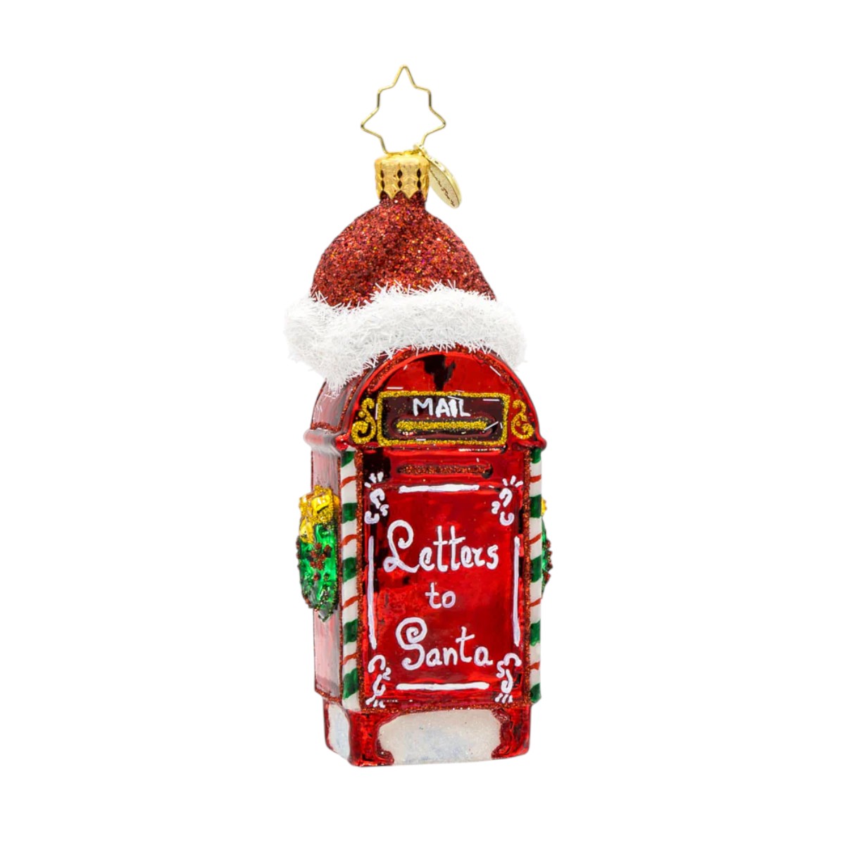 Christopher Radko North Pole Postbox Ornament