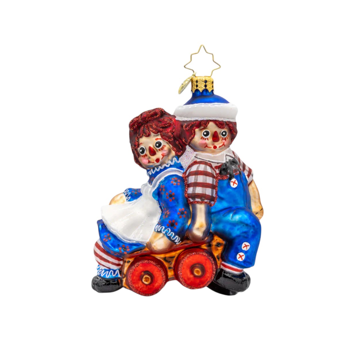 Christopher Radko Raggedy Wagon Ride Ornament