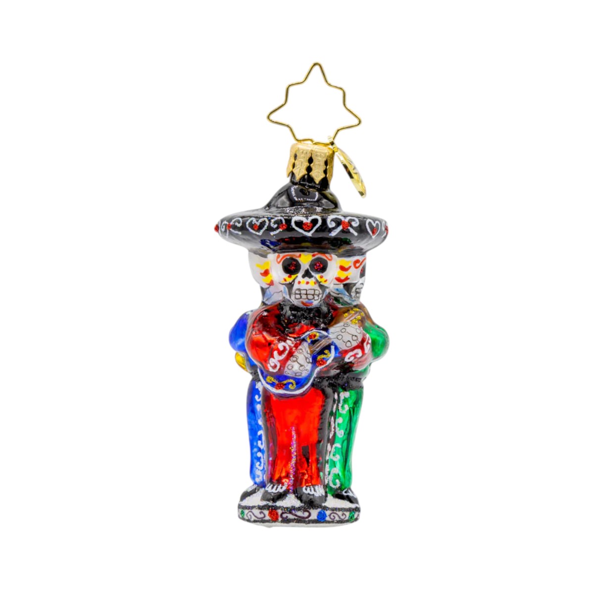 Christopher Radko Skeleton Serenade Ornament