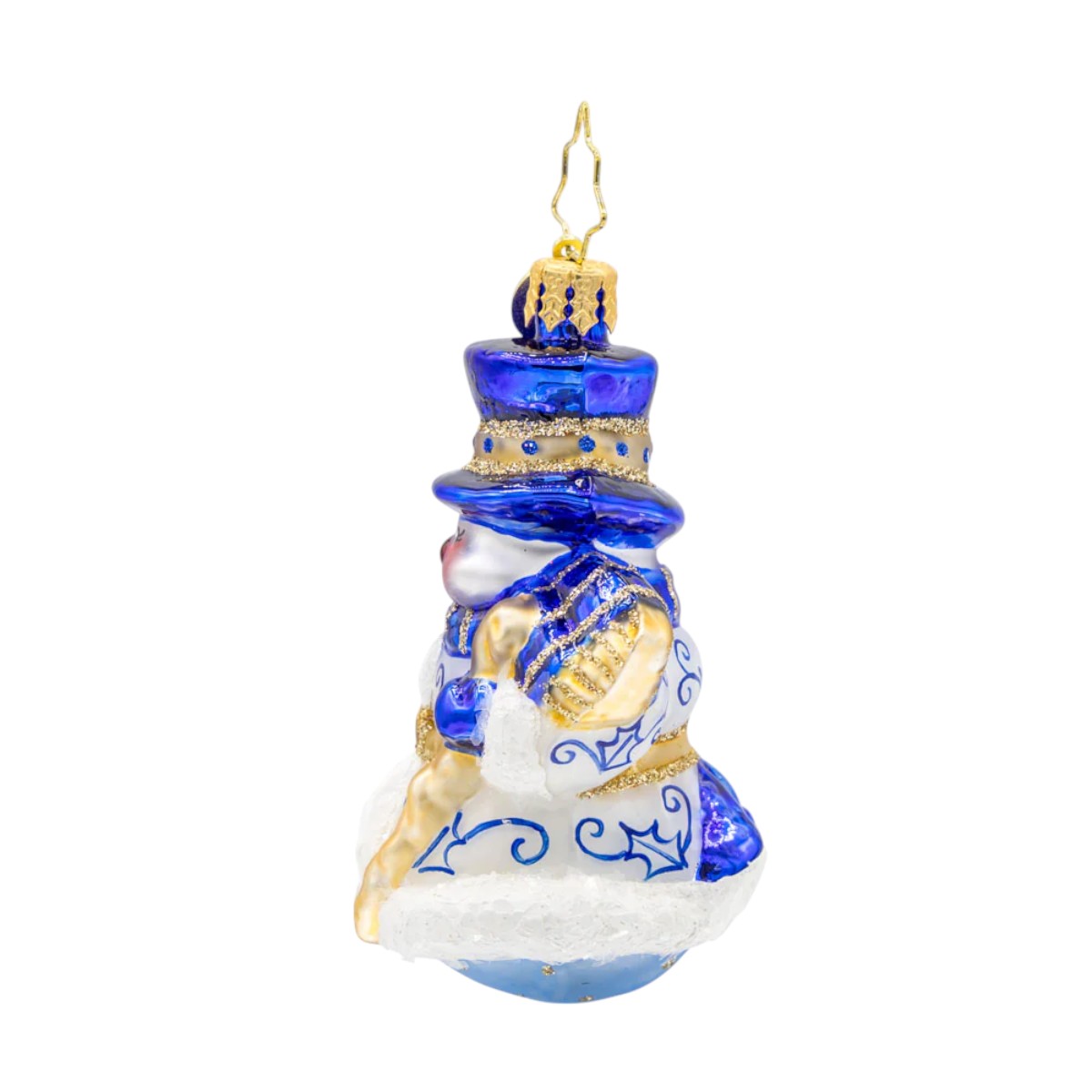 Christopher Radko Charming Chinoisers Snowman Ornament