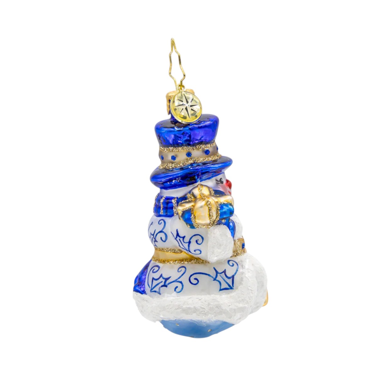 Christopher Radko Charming Chinoisers Snowman Ornament