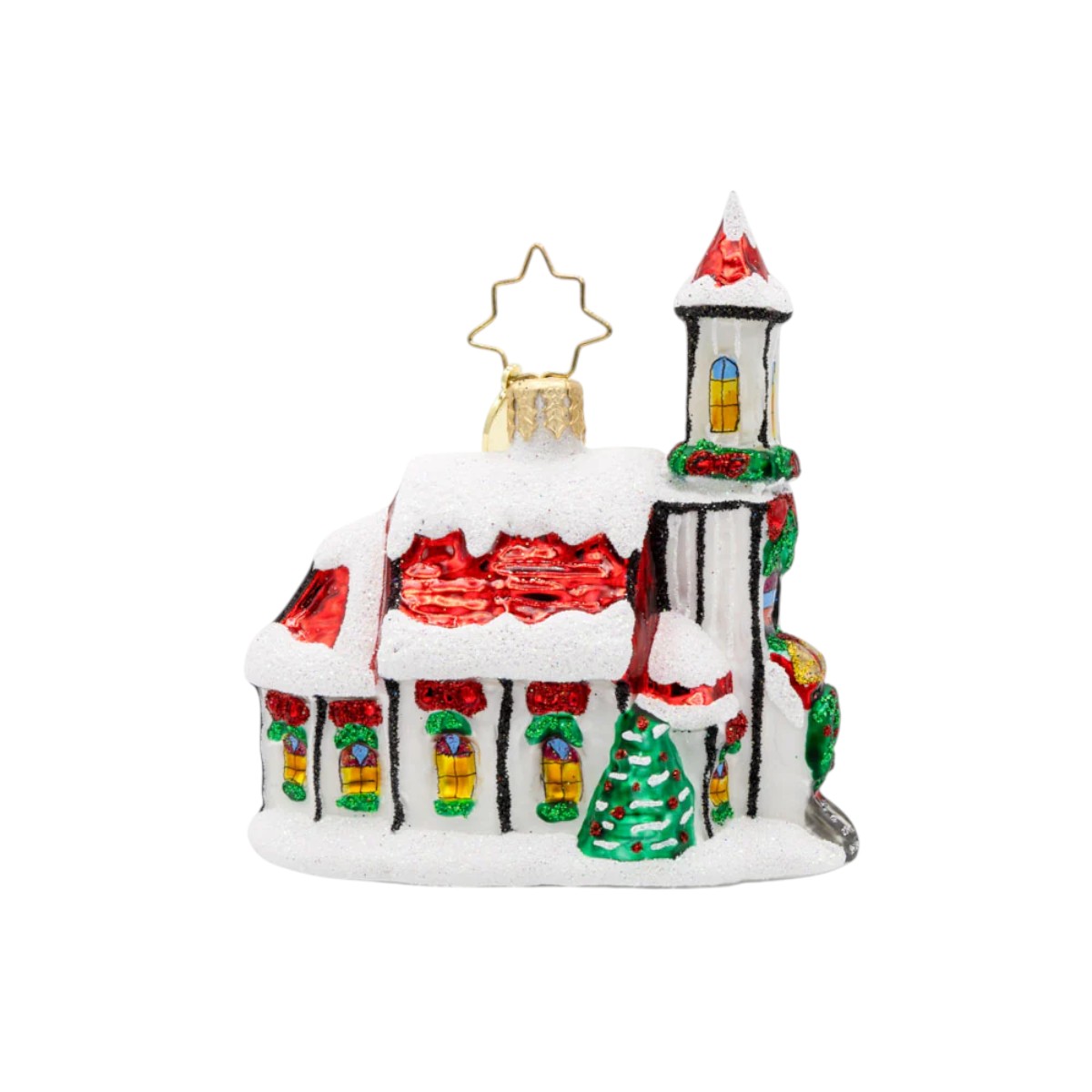 Christopher Radko Holly Bell Chapel Ornament