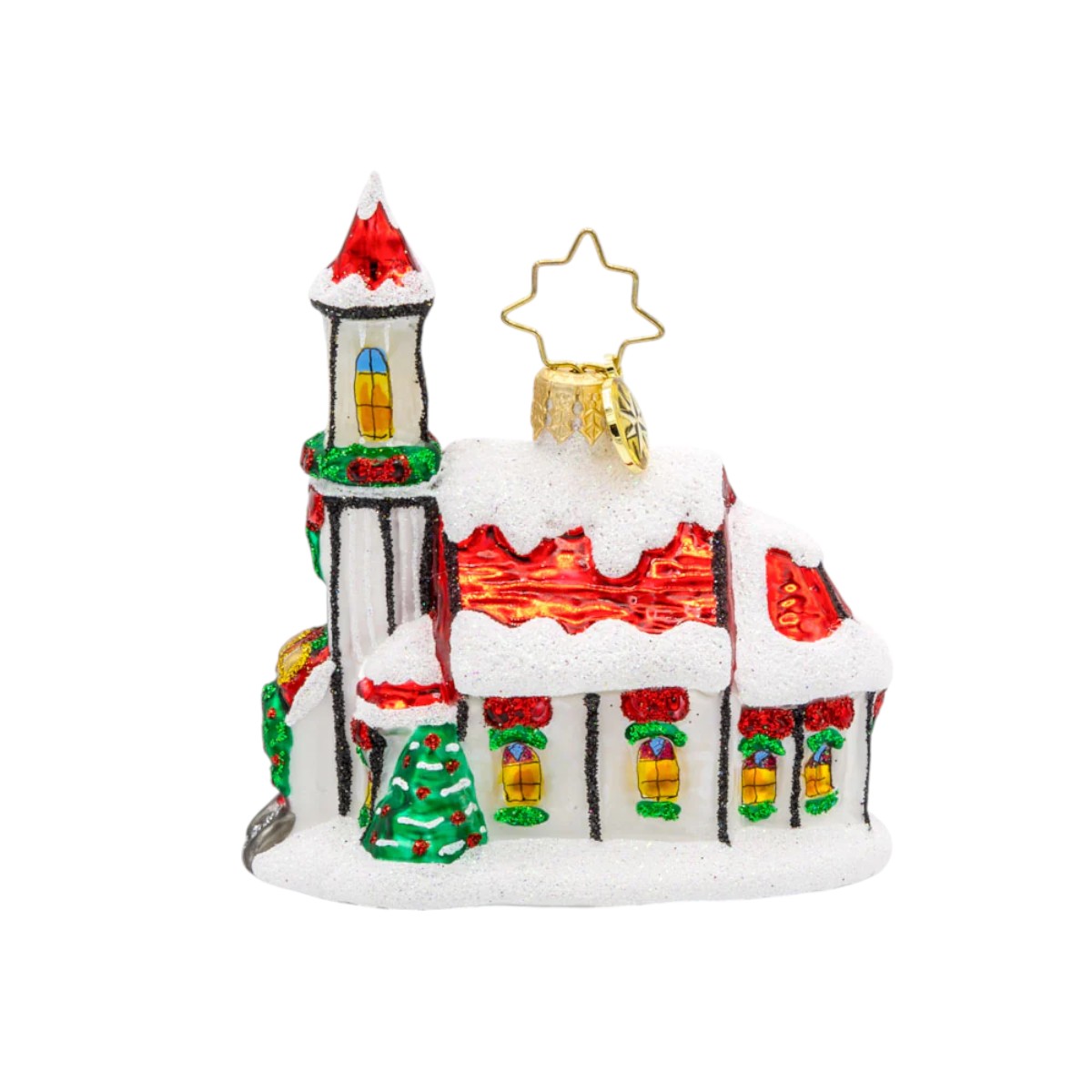 Christopher Radko Holly Bell Chapel Ornament