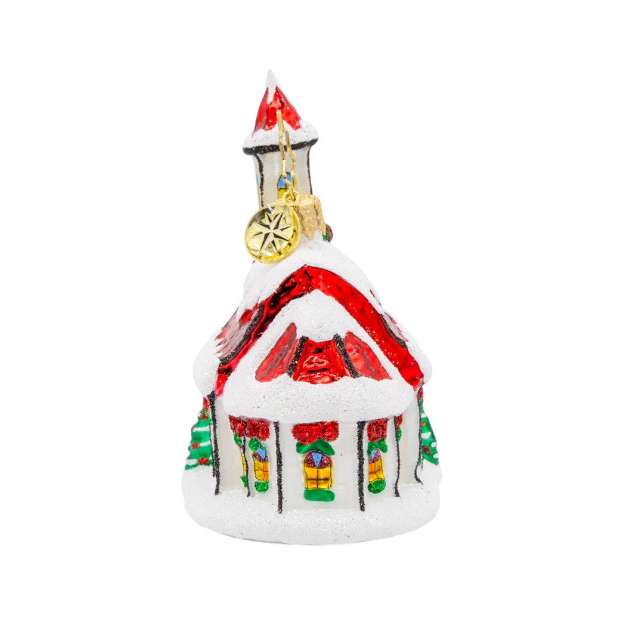 Christopher Radko Holly Bell Chapel Ornament