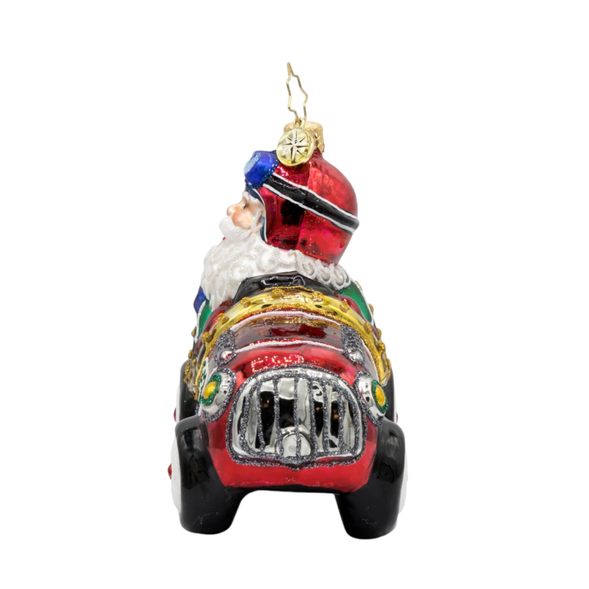 Christopher Radko Kris Kringle Kart Ornament