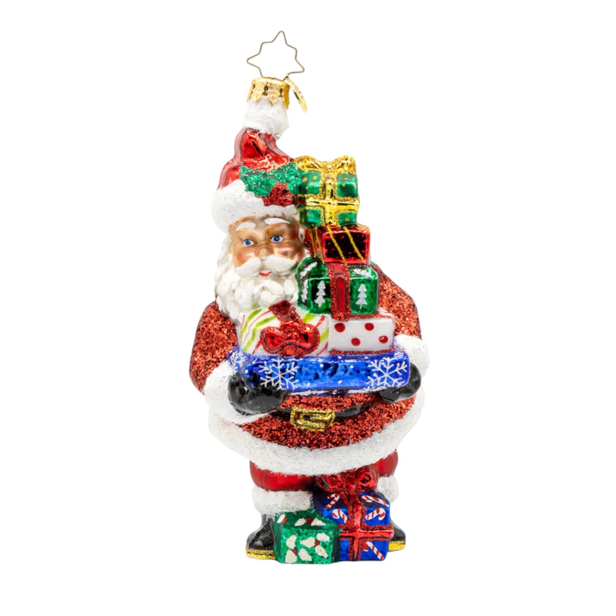 Christopher Radko Santa's Surprise Stash Ornament