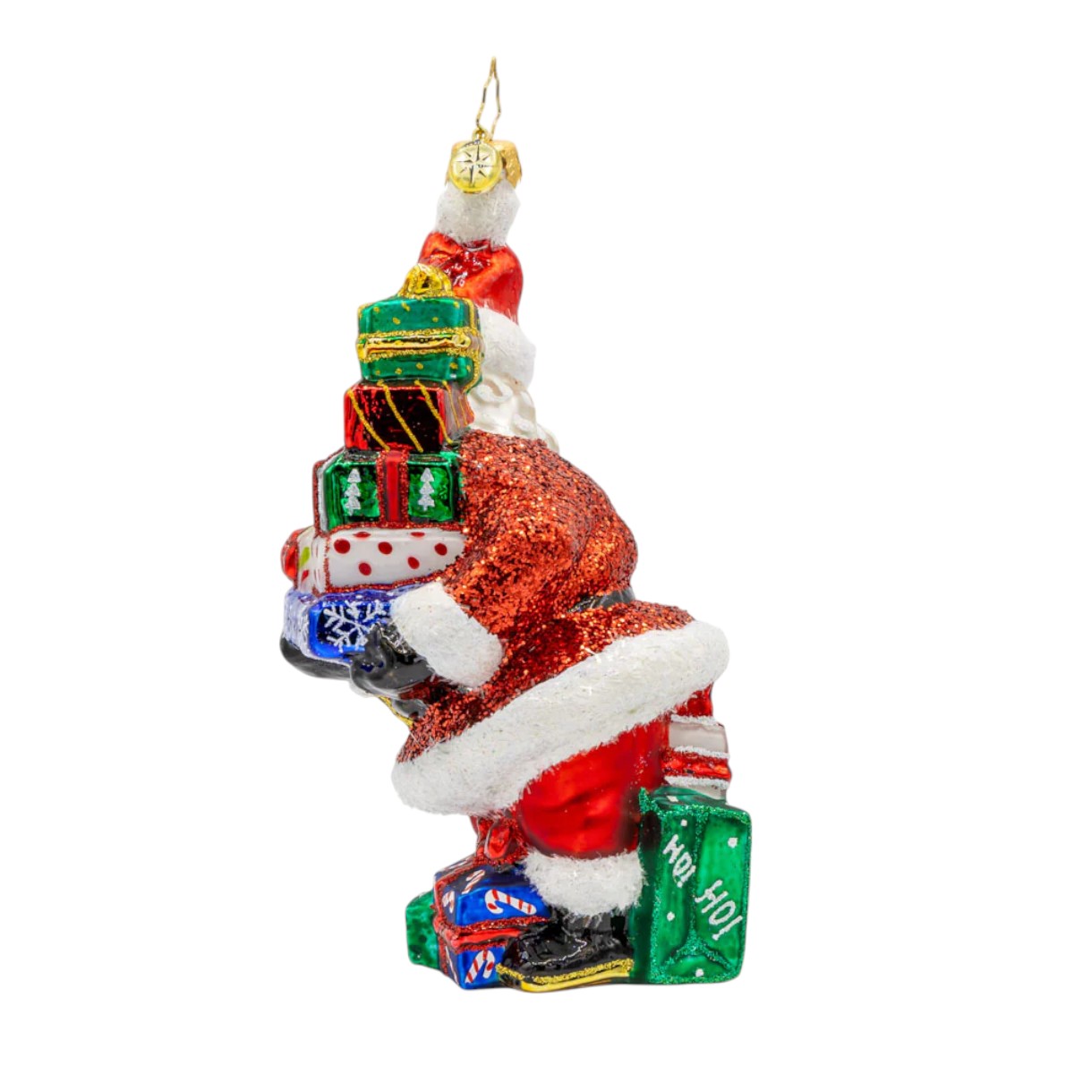 Christopher Radko Santa's Surprise Stash Ornament