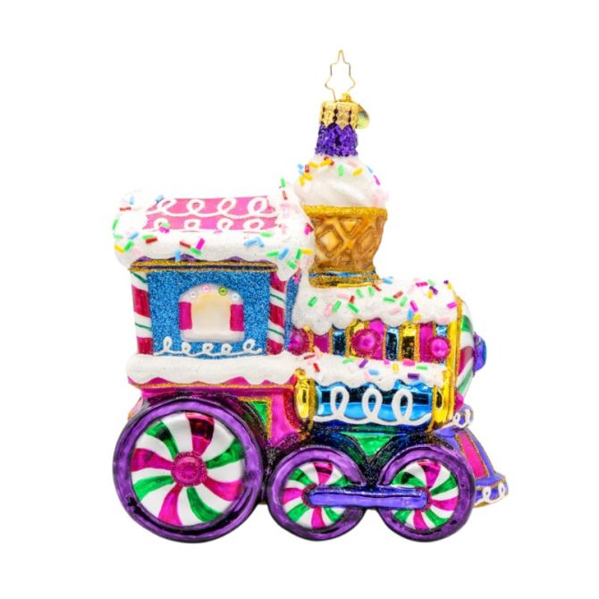 Christopher Radko Sugar Rush Express Ornament