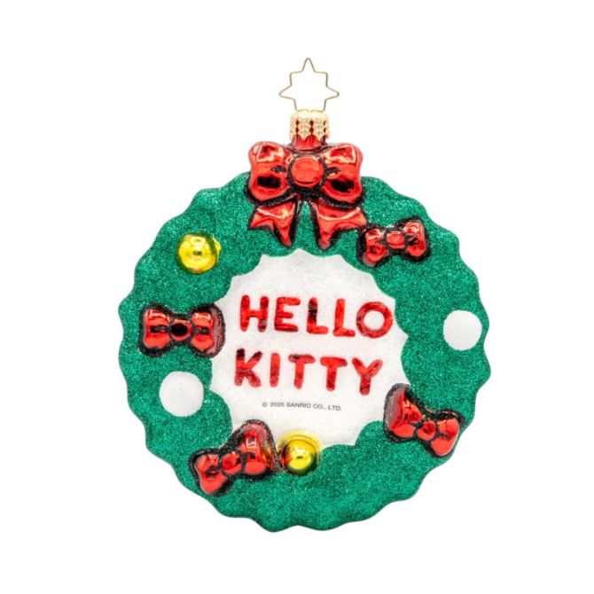 Hello Kitty's Holiday Wreath