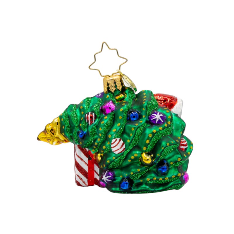 Christopher Radko Festive Feline Fiasco Ornament