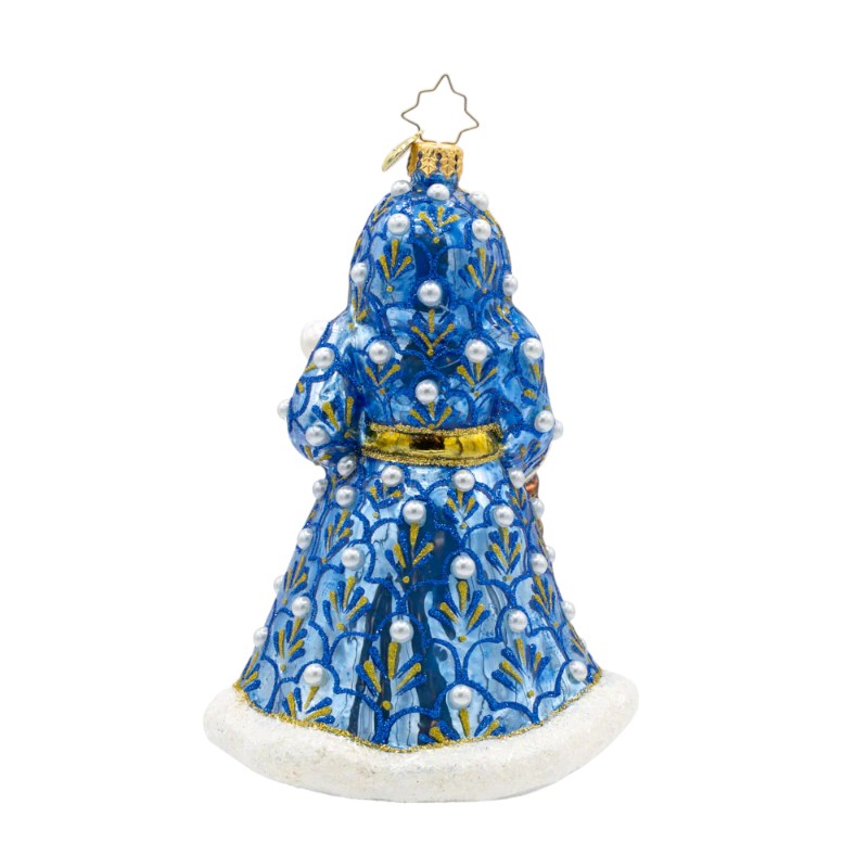 Christopher Radko Gilded Grandeur Santa Ornament