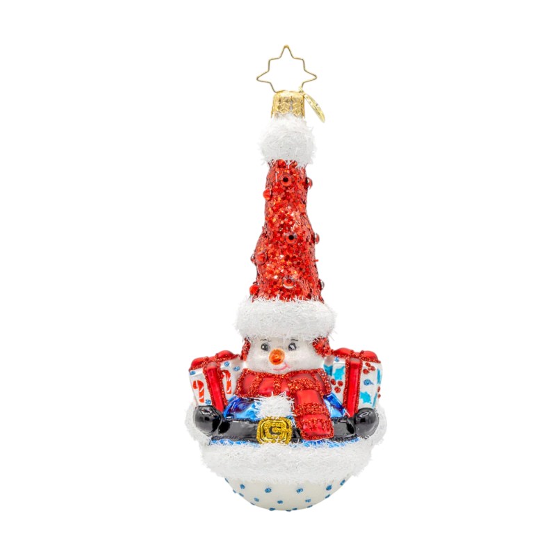 Christopher Radko Twisty Holiday Duo Ornament