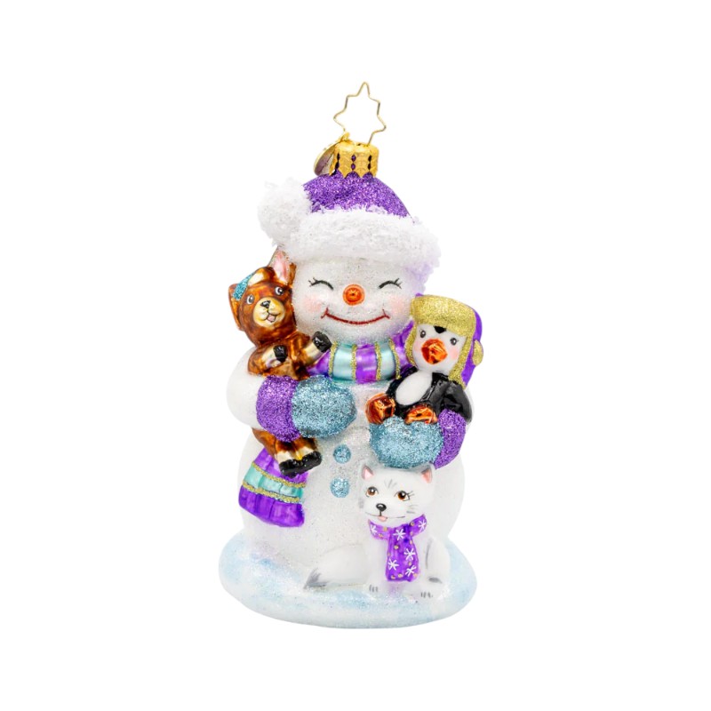 Christopher Radko Snow Day Cuddles Ornament