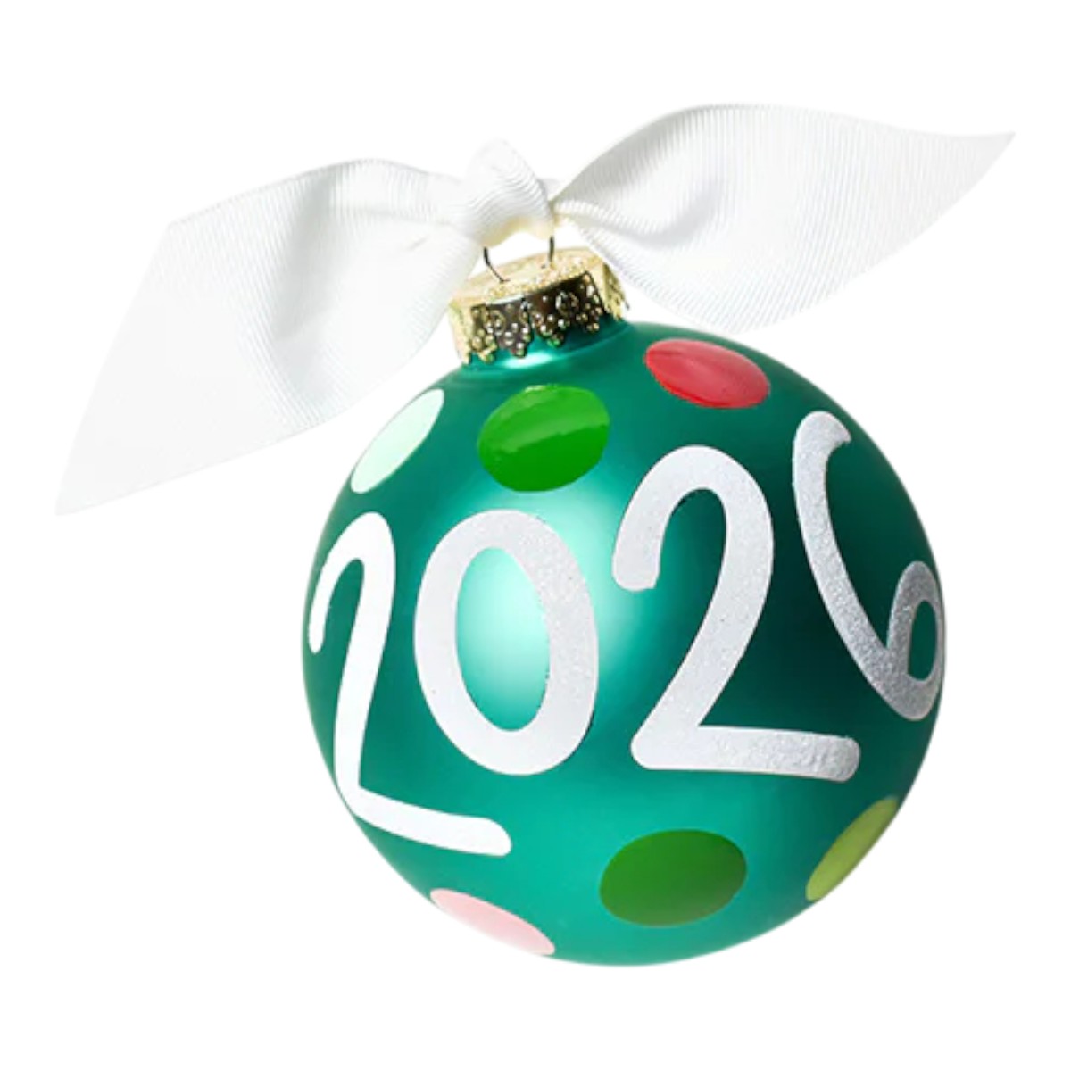 Coton Colors Annual Glass Ornament, 2026