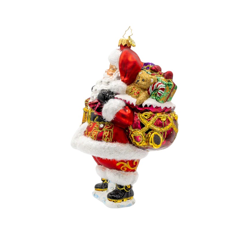 Christopher Radko A Claus To Celebrate Ornament