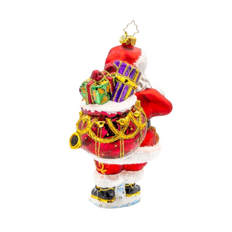 Christopher Radko A Claus To Celebrate Ornament