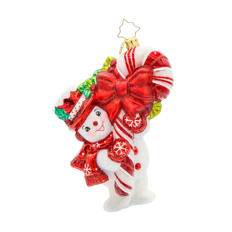Christopher Radko Snowy Retro Cheer Ornament