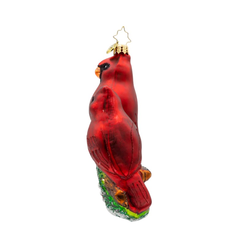 Christopher Radko Cardinal Garden Greetings Ornament