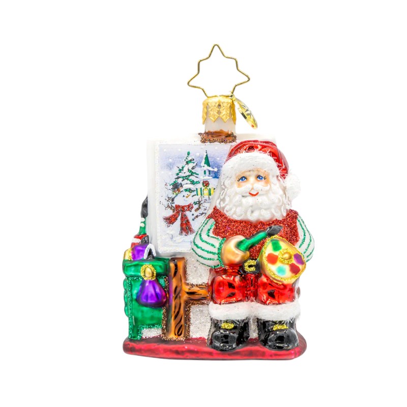 Christopher Radko Pretty As A Picture Gem Ornament