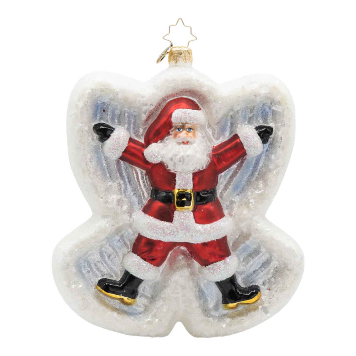 Christopher Radko Snow Angel Duo Ornament