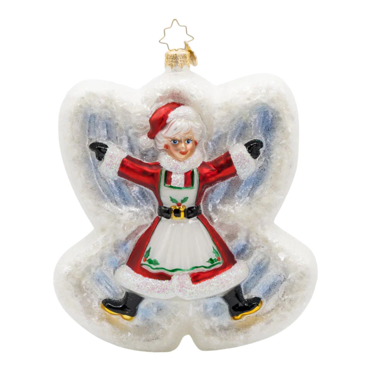 Christopher Radko Snow Angel Duo Ornament